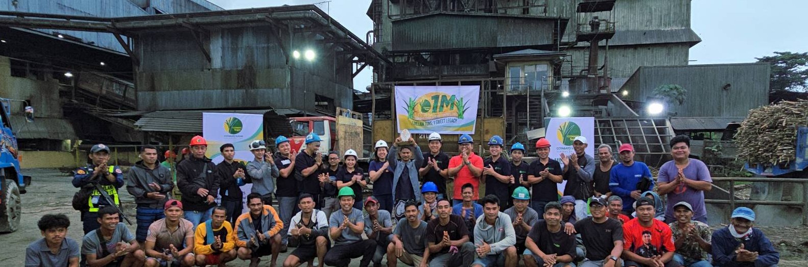 Filinvest’s sugar mill throughput exceed target by over 42% to hit the 1M ton mark, the first in over two decades of operations