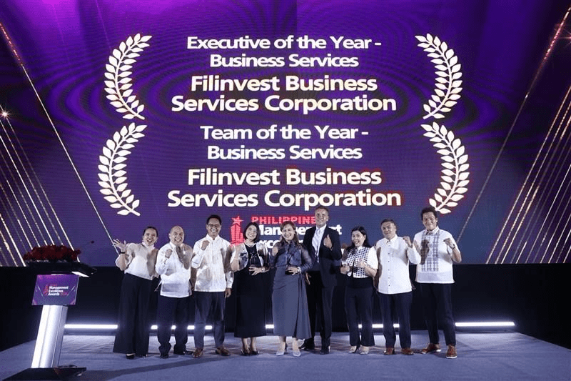 Filinvest Business Services Corporation Wins Team and Executive of the Year at Asian Management Excellence Awards 2026 